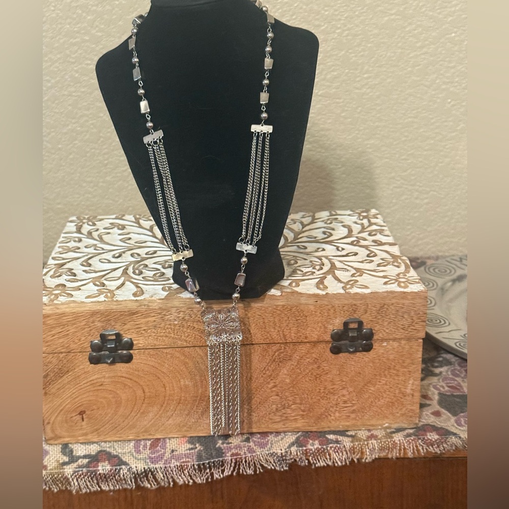 🌸 4 for $10 Elegant Silver Chain Necklace